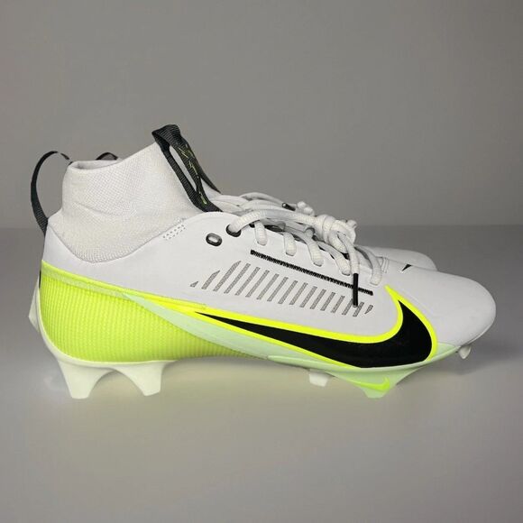 Nike Vapor Edge Pro 360 2 Football Cleats Pure Platinum Black DA545600 Size 11.5 main image 9